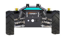 Ackermann wheeled robot chassis