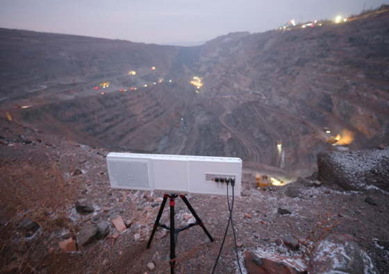 Portable Digital Phased Array Monitoring Radar with 120° Wide Monitoring Angle and Sub-millimeter-level High-Precision Deformation Monitoring for Slope Safety