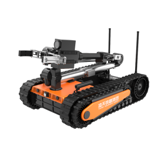 Lightweight Explosive Ordnance Disposal Robot with 7-Degree-of-Freedom Robotic Arm and Modular Design