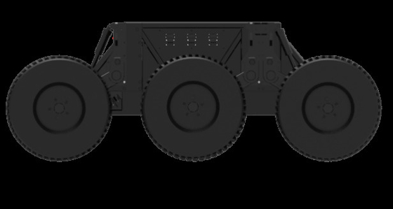 6x6 Differential Wheeled Robot Chassis Ip67 500kg Max Load