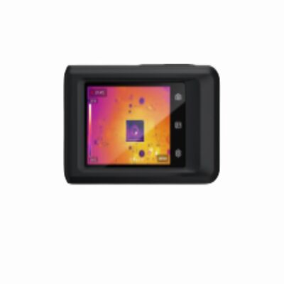 جهاز تصوير حراري بالأشعة تحت الحمراء مضاد للانفجار مع درجة حرارة تشغيل من -30 إلى +60 درجة مئوية، ودرجة حرارة تخزين من -45 درجة مئوية إلى +65 درجة مئوية، ومسافة كشف تزيد عن 2.5 كيلومتر